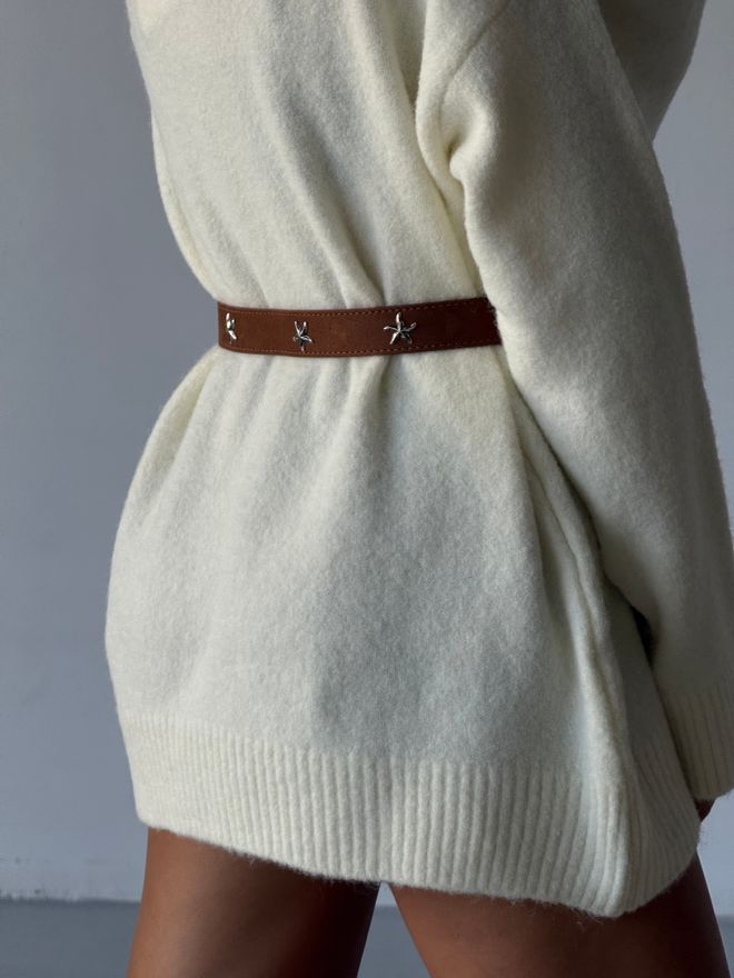 Fiori Велурен Квадратен Катарама Звезден Аксесоар Дамски Панталони Колан За Яке С Колан Дрехи на едро Небрежен