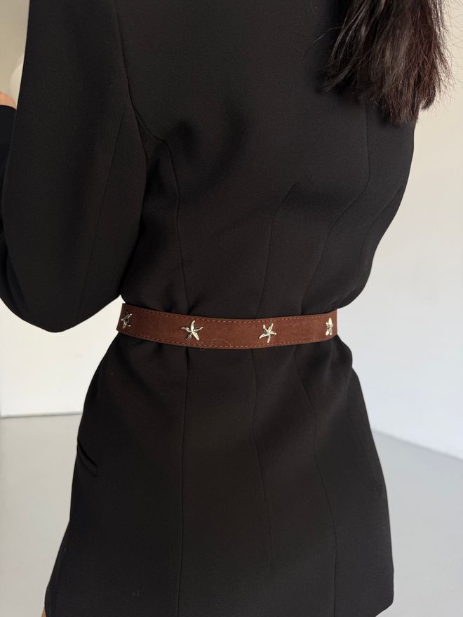 Fiori Σουέτ Τετράγωνη Αγκράφα Αστέρι Αξεσουάρ Γυναικεία Παντελόνια Ζώνη Χονδρικό εμπόριο ενδυμάτων Casual