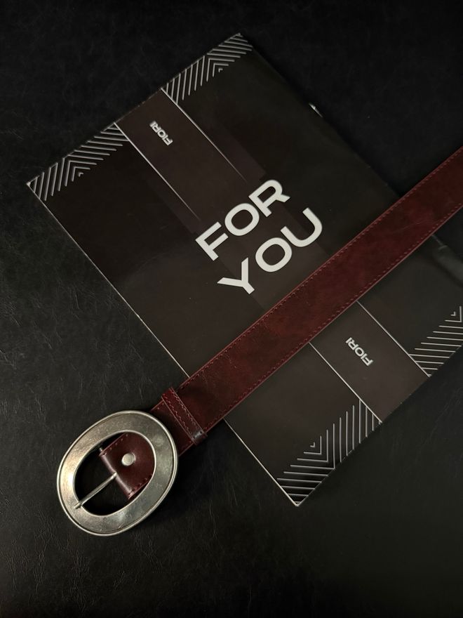 Fiori حزام بنطلون نسائي من الجلد الصناعي بإبزيم بيضاوي وحزام قميص وحزام فستان ملابس بالجملة غير رسمي