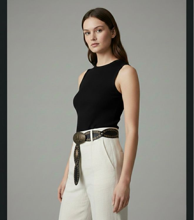 Fiori Cinturón Vaquero Para Mujer Cinturón De Vestir Falda Pantalones Ropa al por mayor Casual