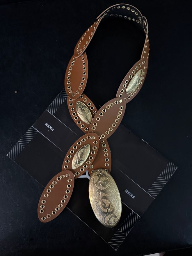 Fiori Ceinture Cowboy Pour Femmes Ceinture Robe Jupe Pantalon Vêtements en gros 1