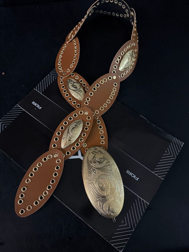 Fiori Ceinture Cowboy Pour Femmes Ceinture Robe Jupe Pantalon Vêtements en gros Automne