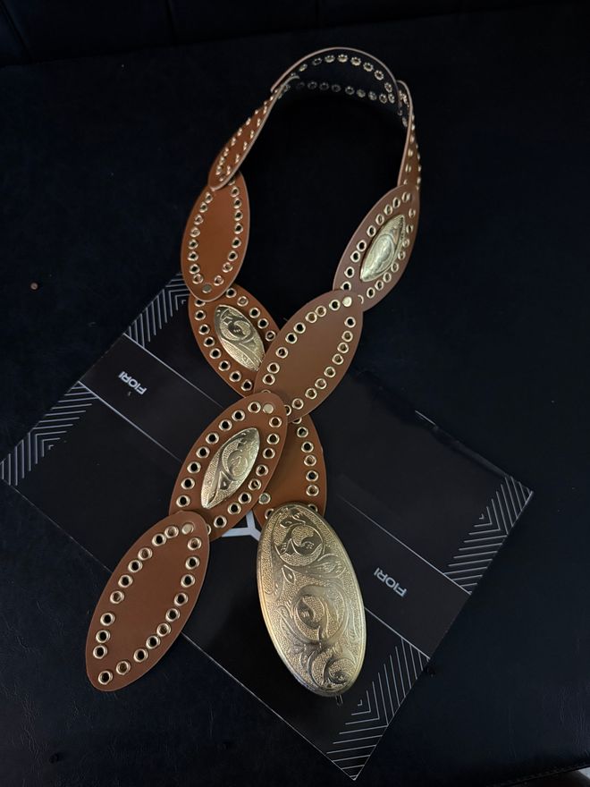 Fiori Ceinture Cowboy Pour Femmes Ceinture Robe Jupe Pantalon Vêtements en gros 2