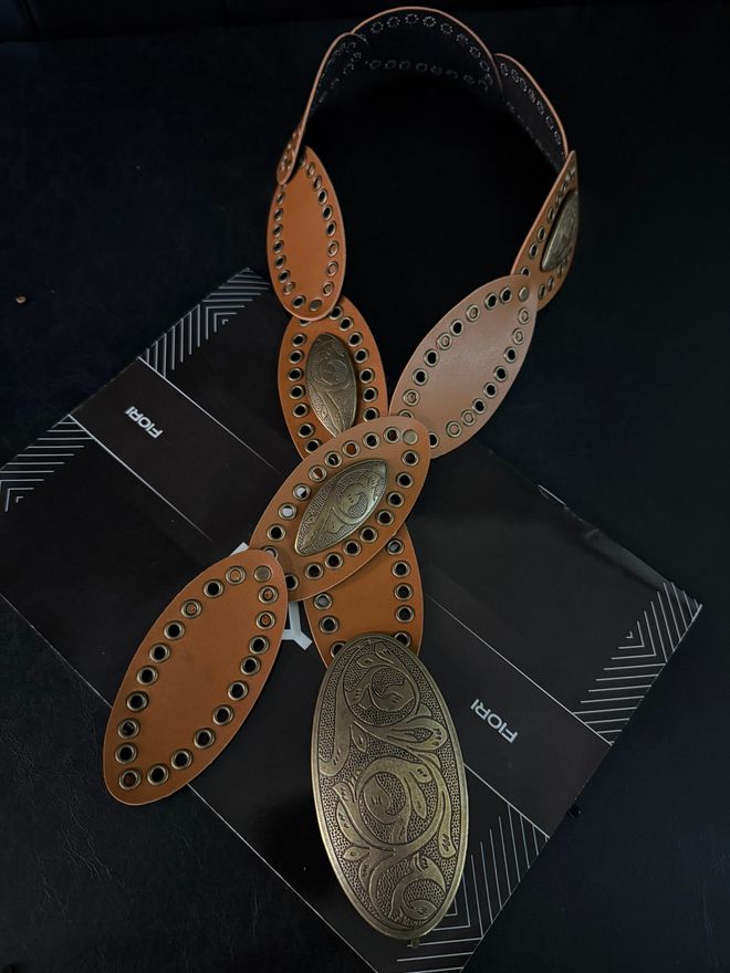 Fiori Ceinture Cowboy Pour Femmes Ceinture Robe Jupe Pantalon Vêtements en gros 2