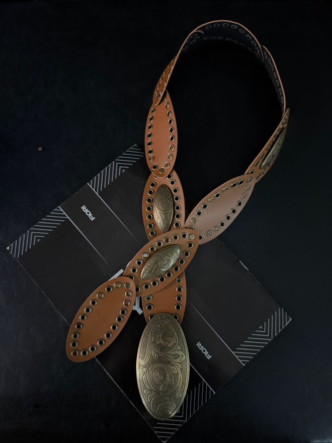 Fiori Ceinture Cowboy Pour Femmes Ceinture Robe Jupe Pantalon Vêtements en gros 1