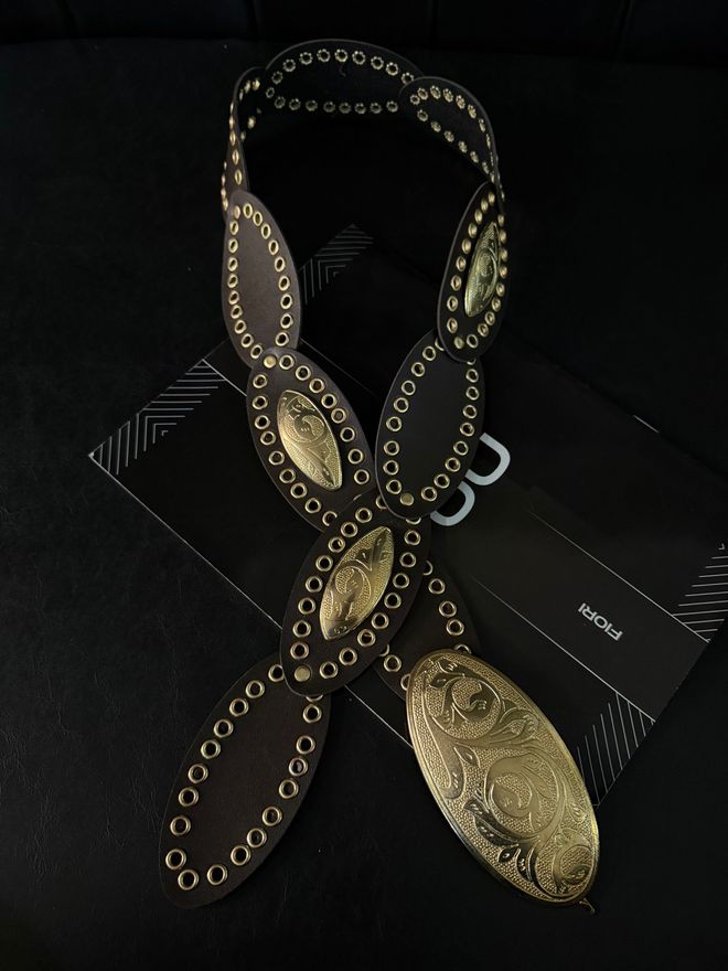 Fiori Ceinture Cowboy Pour Femmes Ceinture Robe Jupe Pantalon Vêtements en gros 6