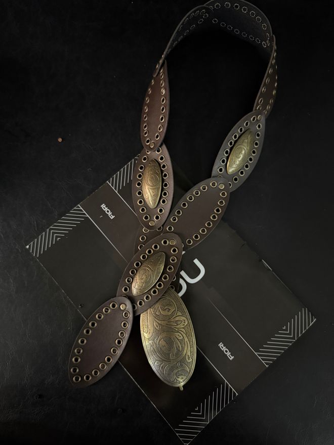 Fiori Ceinture Cowboy Pour Femmes Ceinture Robe Jupe Pantalon Vêtements en gros 1