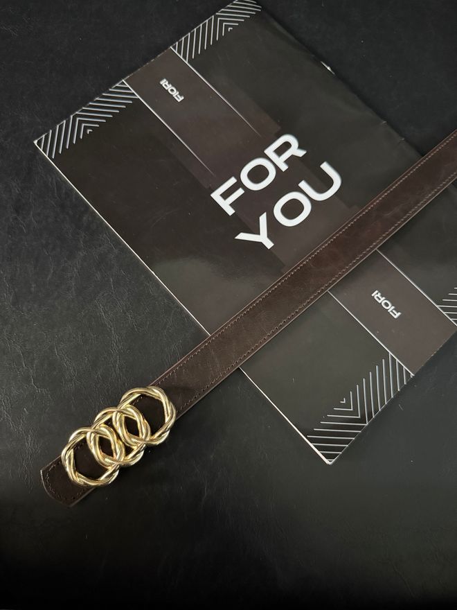 Fiori Ženski Pas Z Zaponko United Ring Oblačila na debelo Ležerno