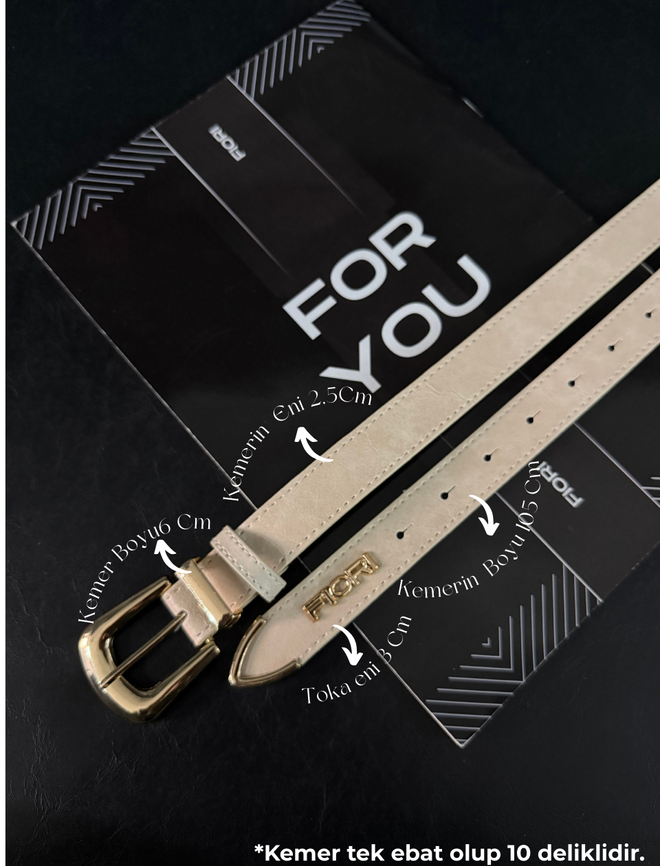 Fiori Köprü Toka Uç Takım Kadın Pantolon Kemeri Ceket Kemeri Elbise Kemeri Gömlek Kemeri Satıcının Ortalama Ürün Puanı 4.6 Toptan Giyim Gündelik