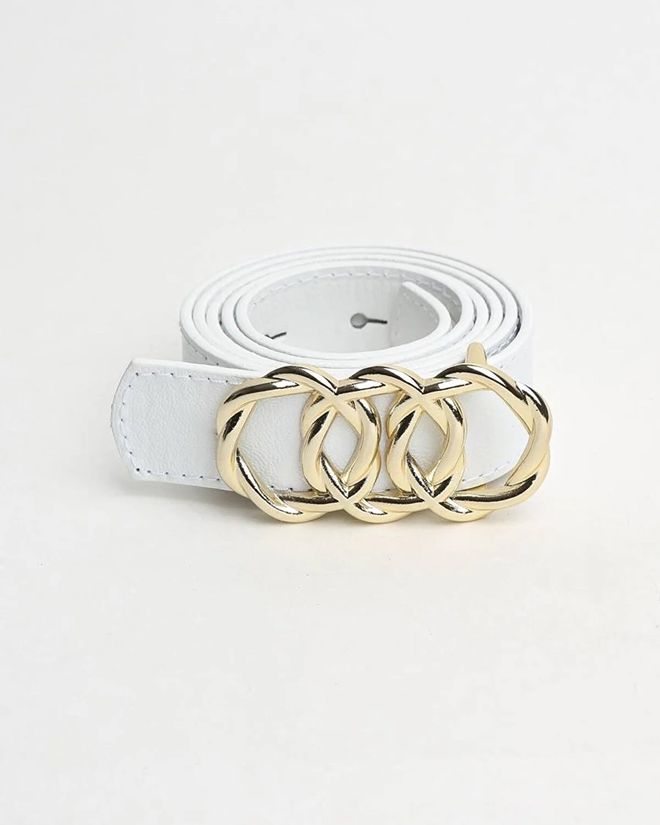 Fiori Damengürtel Mit United Ring Schnalle Großhandelskleidung Lässig