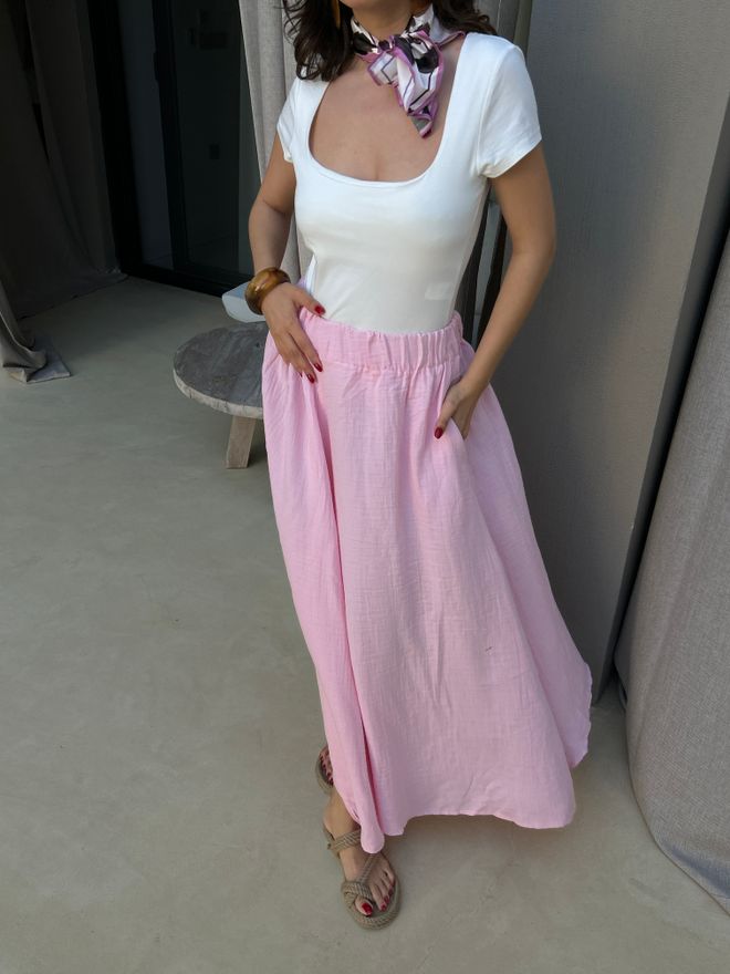 First Angels Gonna Svasata Maxi Rosa A Vita Alta Infilabile Abbigliamento all'ingrosso Da cocktail