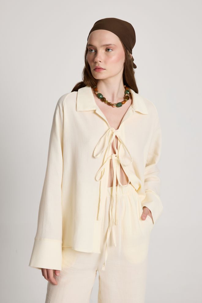 First Angels Beige Casual Boho Elegant Modest Formal Suit Wholesale Clothing 5