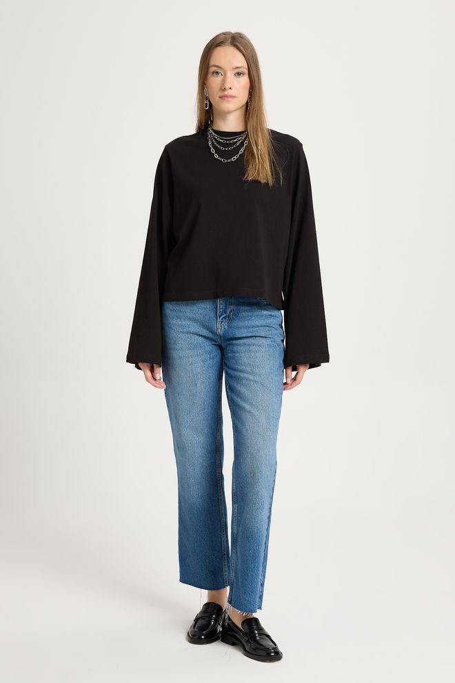 First Angels Black Casual Oversized Fit Shirt Wholesale Clothing 1