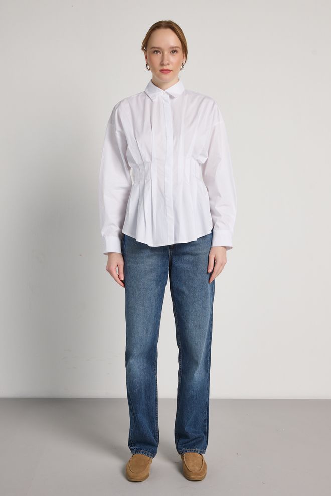 First Angels White Elegant Formal Casual Shirt Wholesale Clothing 1