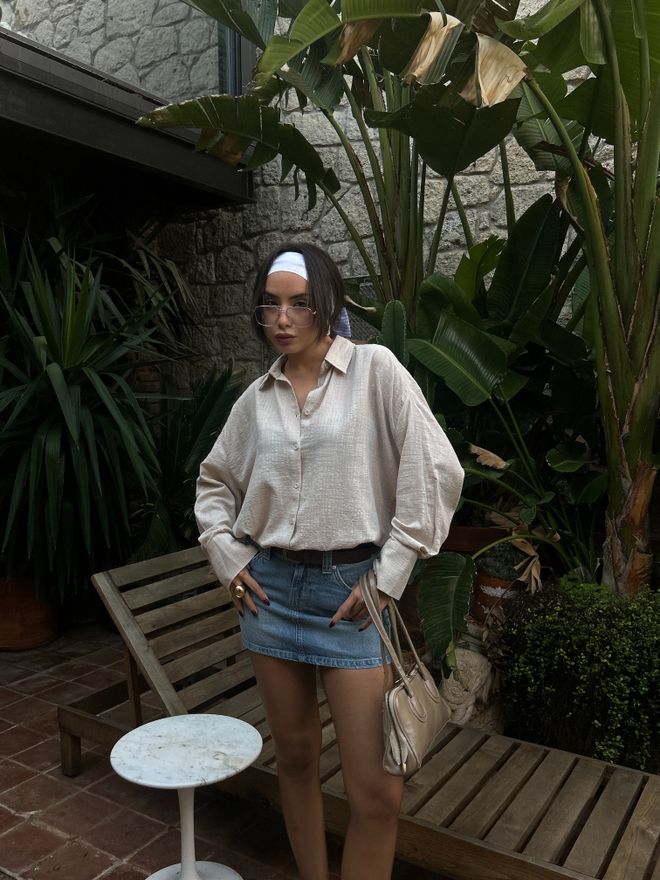 First Angels Košeľa So Širokou Manžetou So 100% Bavlnenou Veľkosťou 29020 Veľkoobchod s oblečením Neformálny