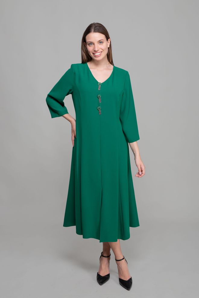 GUMANIZE Φόρεμα Suzanna Με V Λαιμόκοψη Χονδρικό εμπόριο ενδυμάτων Ethnic