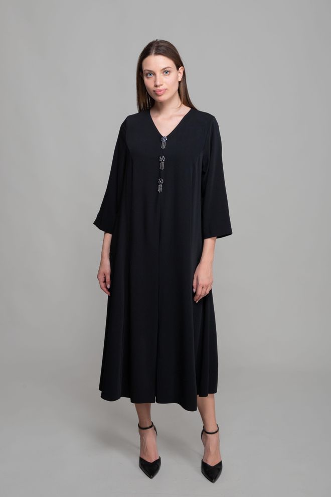 GUMANIZE Vestido Suzanna Com Decote Em V Roupas por atacado Casual