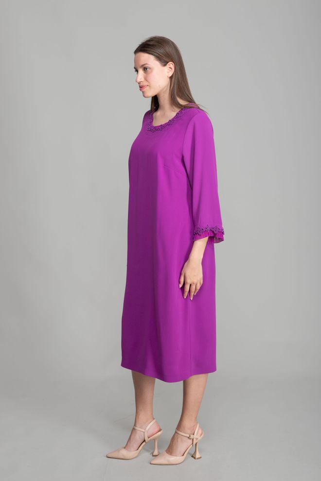 GUMANIZE Robe Skinny Suzanna Droite À Col Rond Vêtements en gros Décontracté