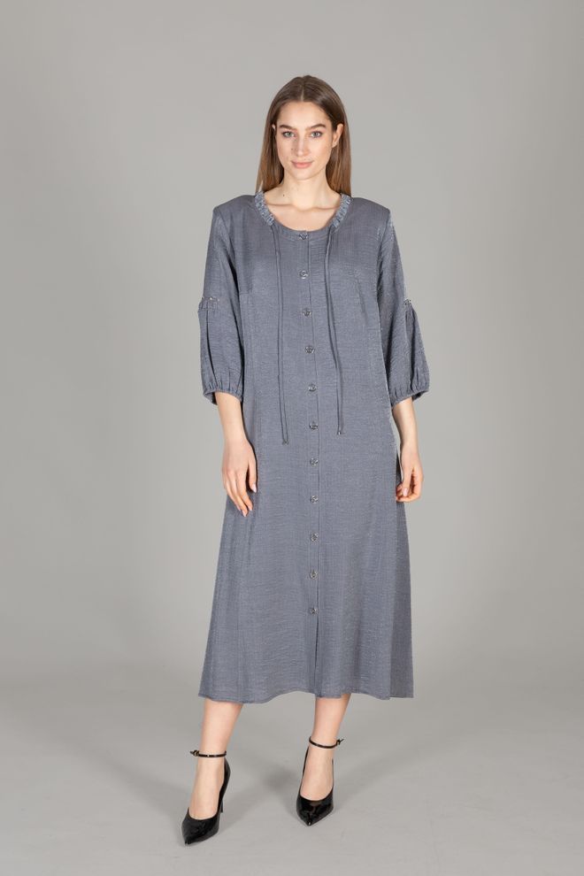 GUMANIZE Vestido Con Cuello Redondo Y Purpurina Ropa al por mayor Casual