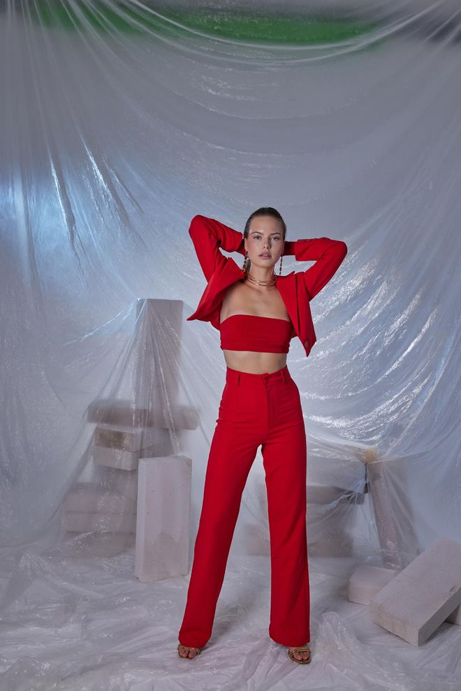 Holly Lolly Panky Jacket Červená Veľkoobchod s oblečením 2