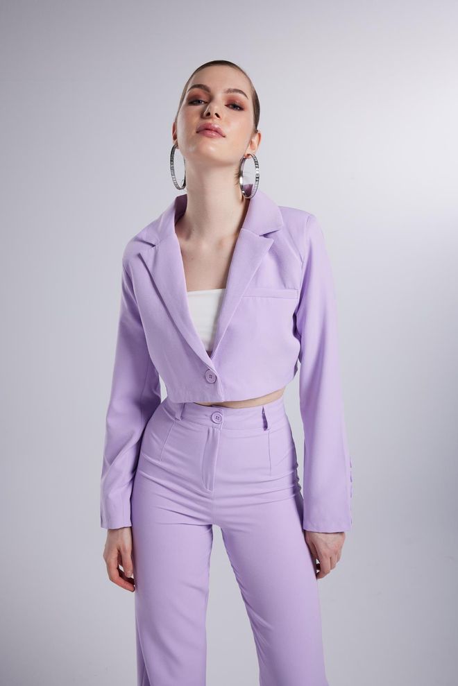 Holly Lolly Panky Jacket Lilac Wholesale Clothing 2