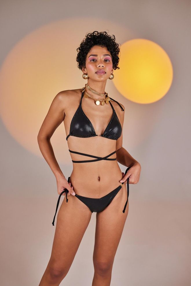 Holly Lolly Bikini Üstü Siyah Toptan Giyim 0