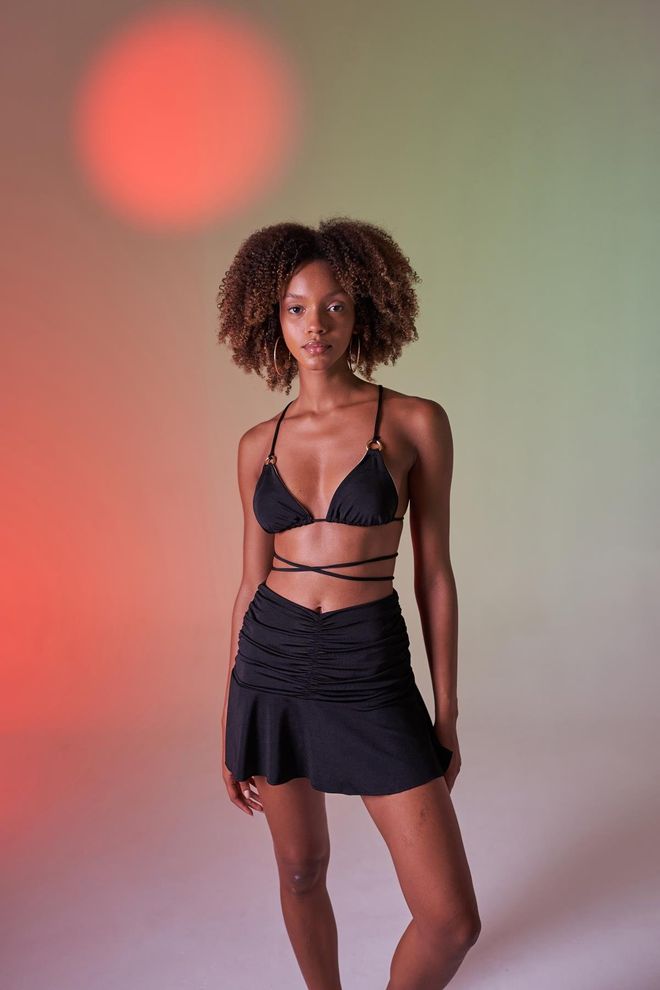 Holly Lolly Delphi Black Skirt Wholesale Clothing Casual