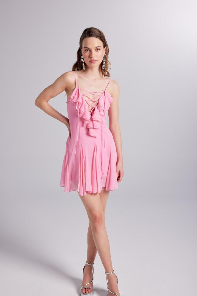 Holly Lolly Sorento Dress Pink Wholesale Clothing Elegant