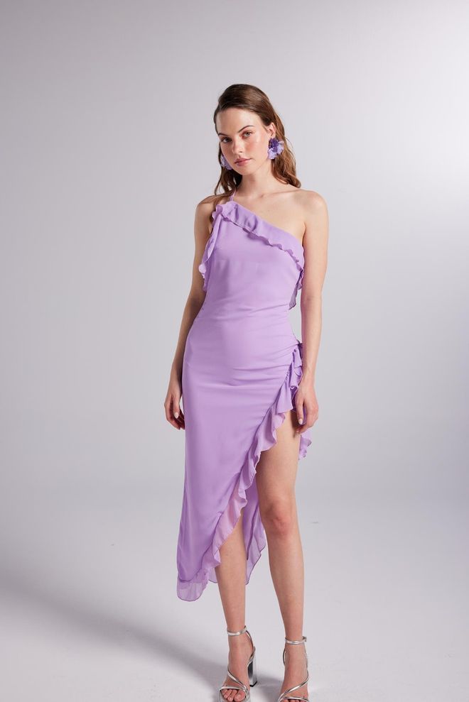 Holly Lolly Amorous Dress Lilac Wholesale Clothing Spring