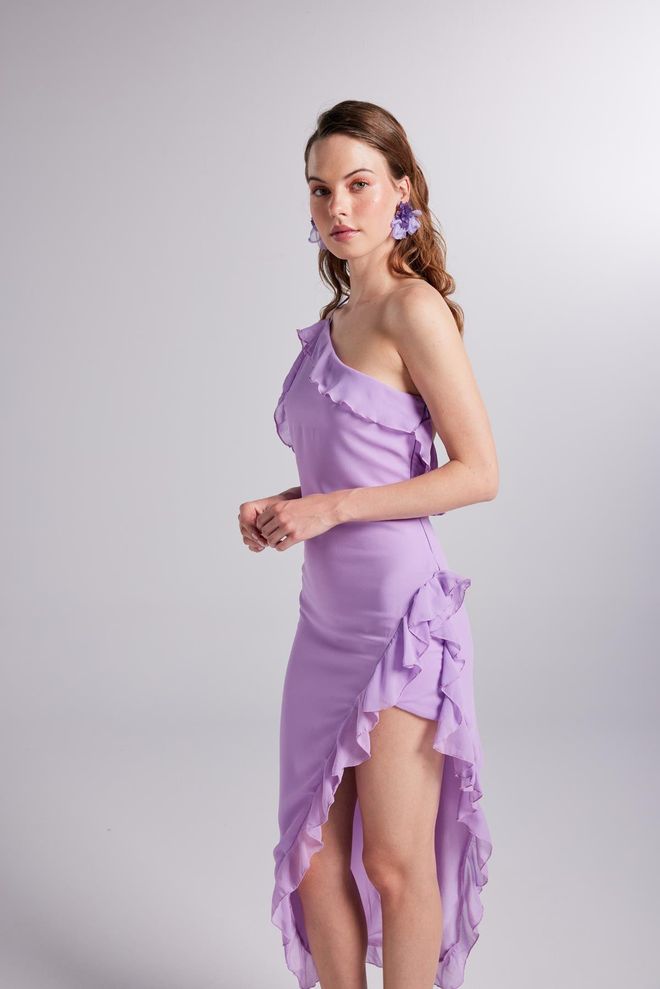 Holly Lolly Amorous Dress Lilac Wholesale Clothing Formal