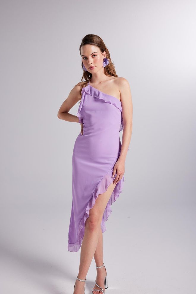 Holly Lolly Amorous Dress Lilac Wholesale Clothing 5