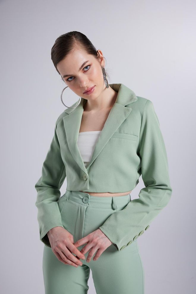 Holly Lolly Panky Jacket Green Wholesale Clothing 4