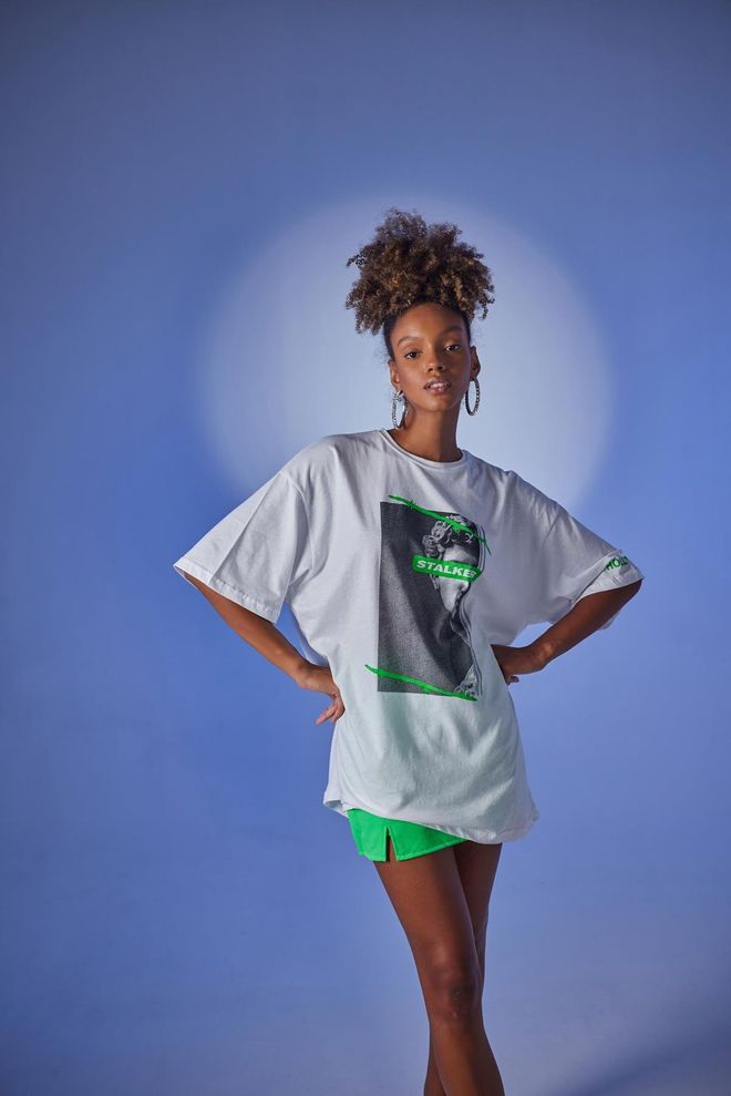 Holly Lolly T Shirt Traqueur Blanc Vêtements en gros Décontracté
