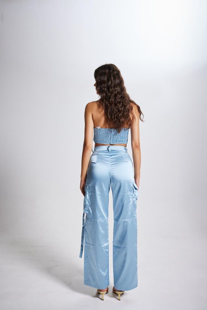 Holly Lolly Pantalon Maddy Bleu Vêtements en gros 5