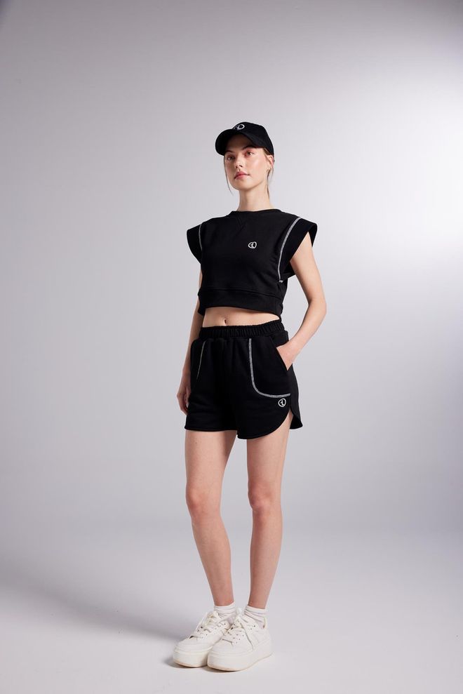 Holly Lolly Rhode Shorts Black Wholesale Clothing Summer