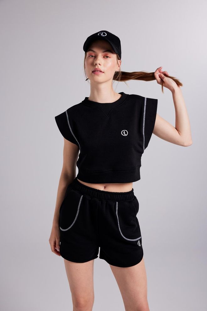 Holly Lolly Rhode Shorts Black Wholesale Clothing Dating