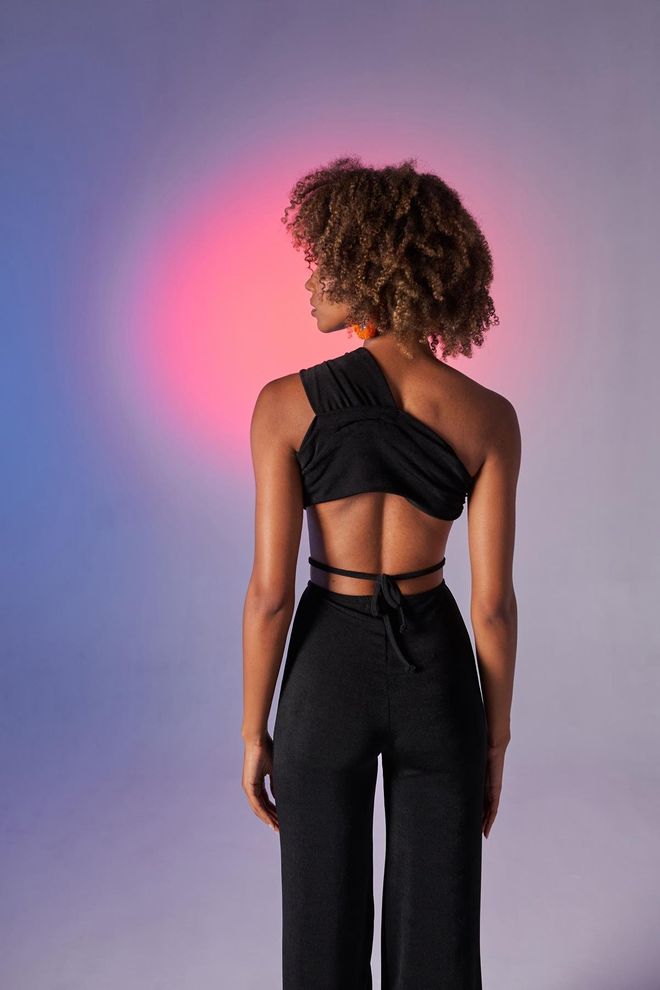 Holly Lolly Beatrice Crop Black Wholesale Clothing 4