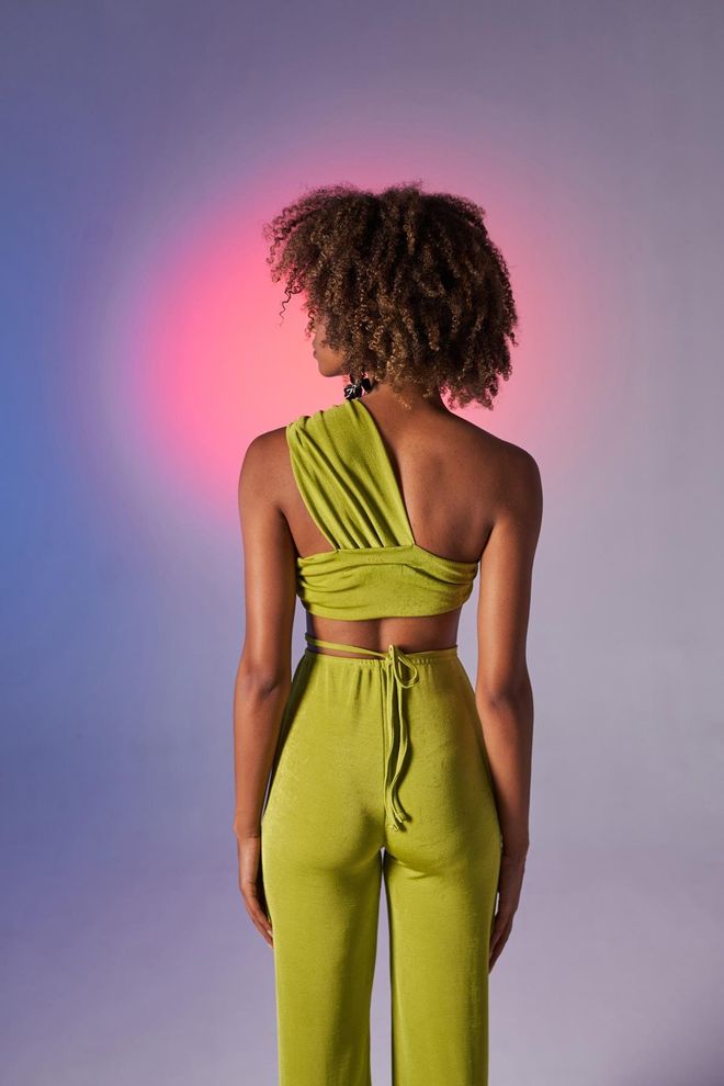 Holly Lolly Beatrice Crop Green Wholesale Clothing Birthday