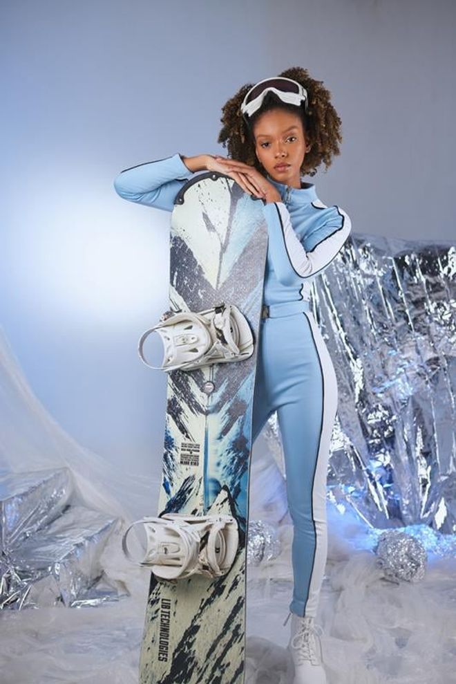 Holly Lolly Modrý Overal Zasnežený Veľkoobchod s oblečením Randenie