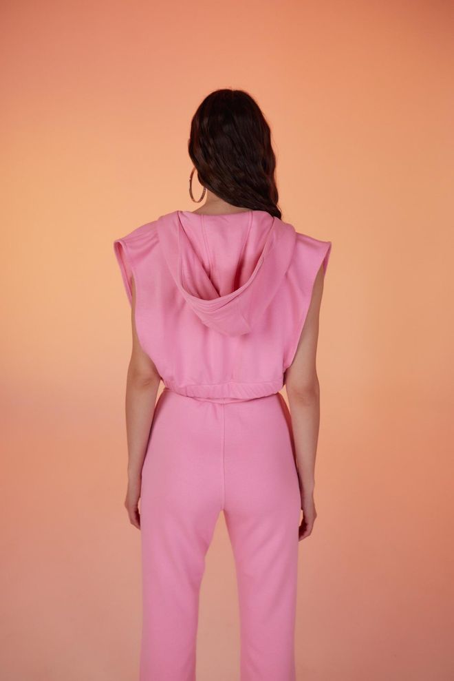 Holly Lolly Jura Vest Pink Wholesale Clothing Spring