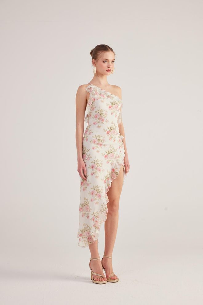 Holly Lolly Amorous Dress Ecru Wholesale Clothing Birthday