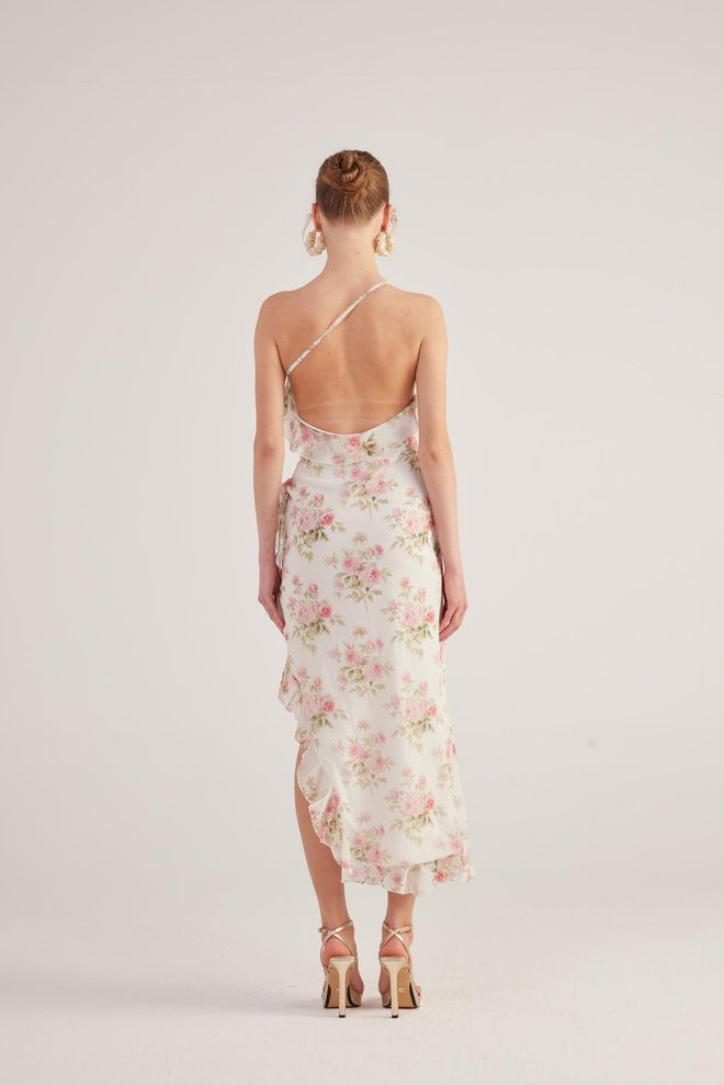 Holly Lolly Amorous Dress Ecru Wholesale Clothing Formal