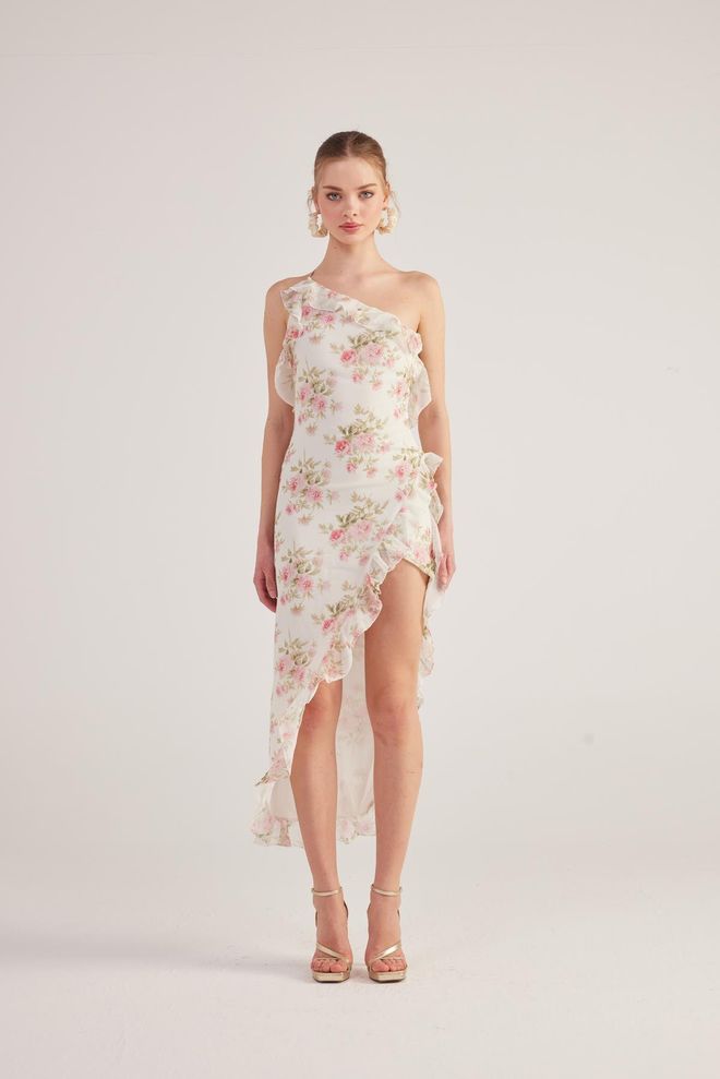 Holly Lolly Amorous Dress Ecru Wholesale Clothing Spring