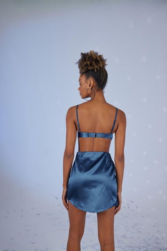 Holly Lolly Fancy Skirt Navy Blue Wholesale Clothing Formal