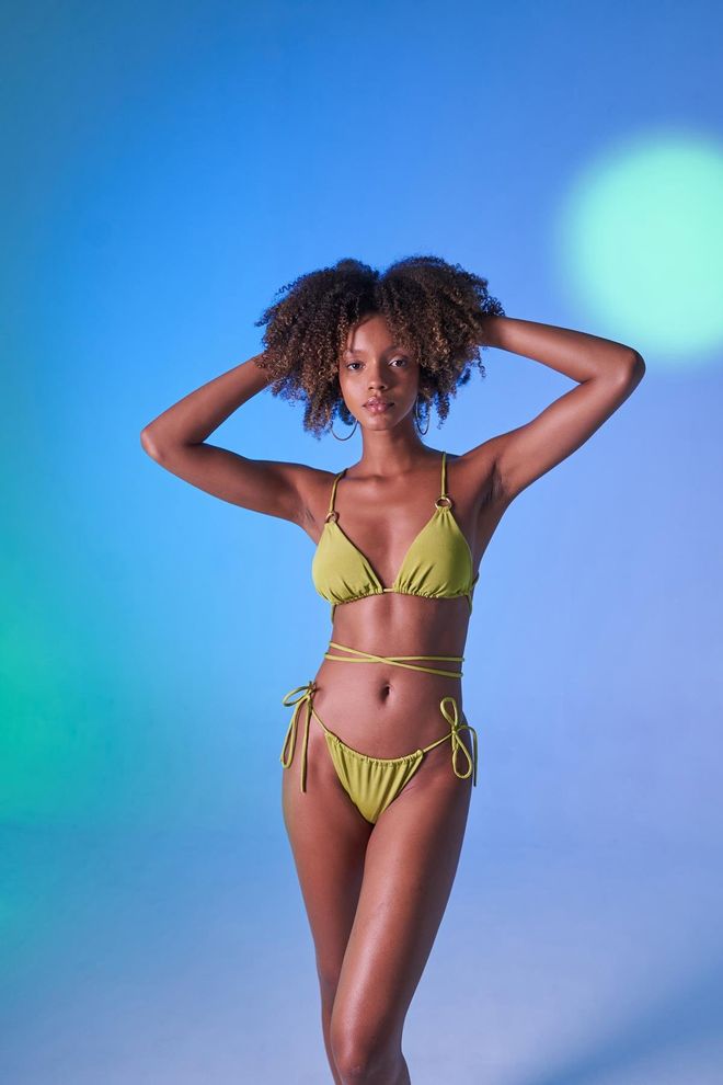 Holly Lolly Delphi Bikini Bottom Green Wholesale Clothing 2