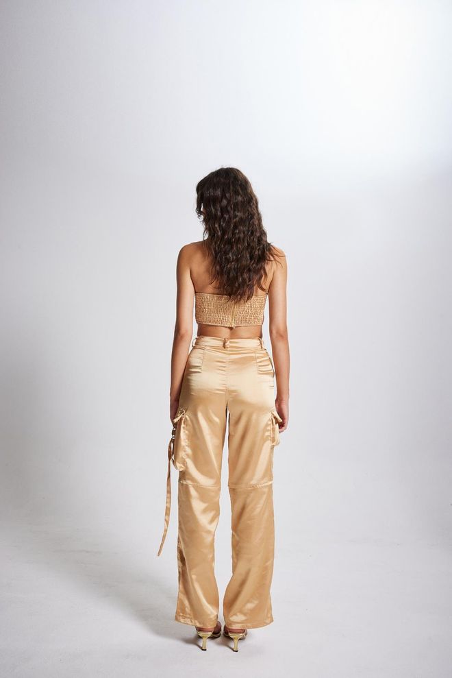Holly Lolly Pantalon Maddy Beige Vêtements en gros 5