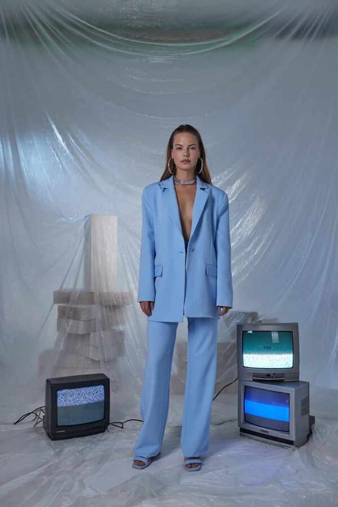 Holly Lolly Panky Hose Blau Großhandelskleidung Elegant