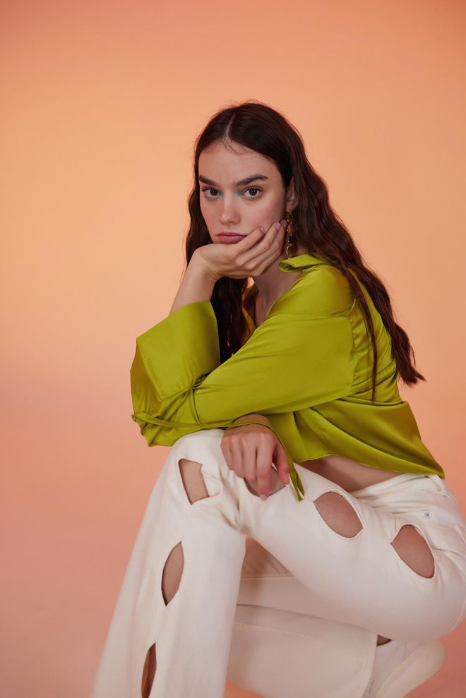 Holly Lolly Pantalon En Jean Blanc Vêtements en gros Sexy