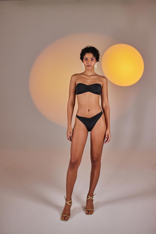 Holly Lolly Bikini Bottom Black Wholesale Clothing 5