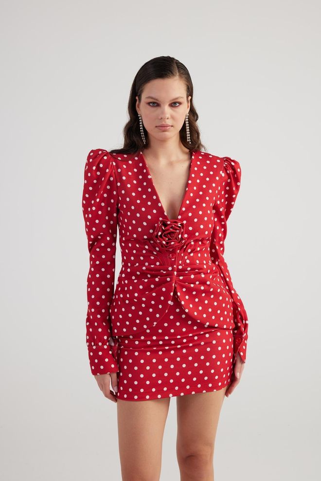 Holly Lolly Wilma Jacket Red Χονδρικό εμπόριο ενδυμάτων Κομψό